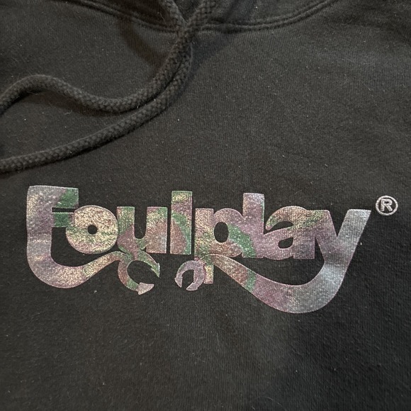 Foulplay Co Hoodie Black Large Streetwear Adam‎ Ariaga G59! - Picture 2 of 5